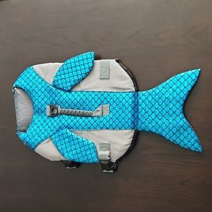 Rozkitch Dog Jacket Life Preserver, Mermaid for Medium dogs